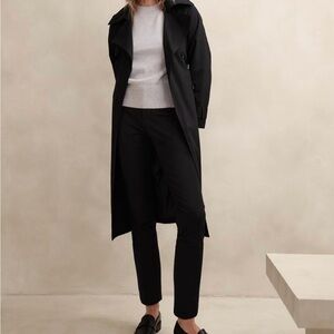 NWT Banana Republic Sloan Curvy Fit Slim Ankle Dress Pants - Black